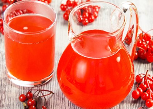 сок из калины с медом